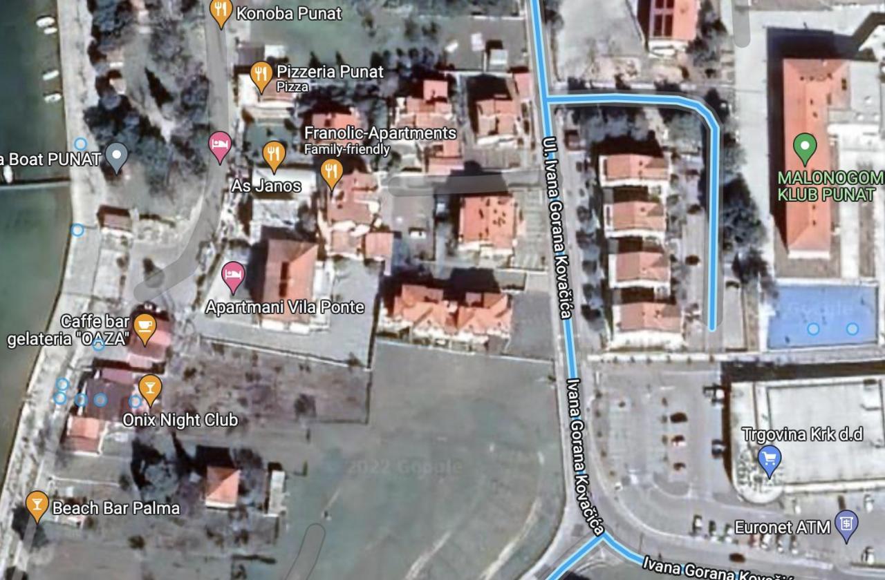 Apartments Vedran Punat Bagian luar foto
